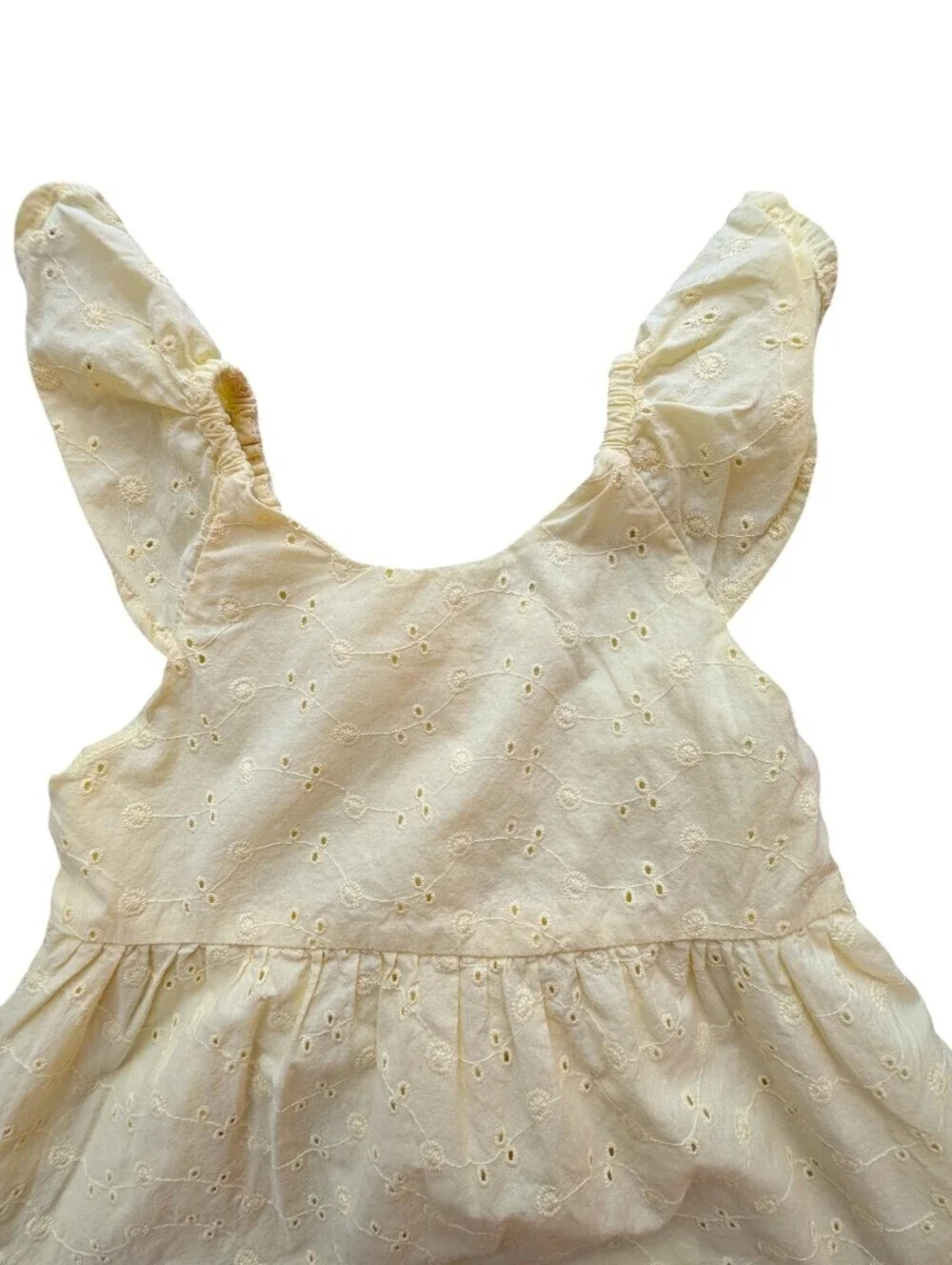 Oshkosh B'gosh Girls Yellow Dress Cotton Size 4T